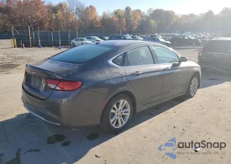 2015 Chrysler 200 Limited z USA, uszkodzony, nr VIN 1C3CCCAB4FN733027